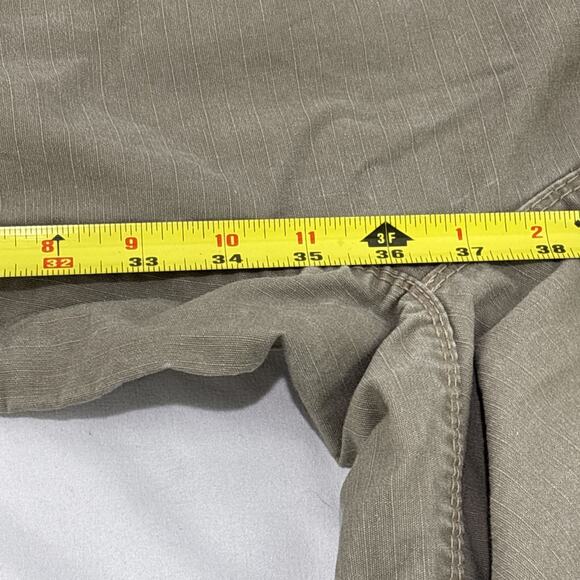 Justin Boots Cat 2 Flame Resistant FR Work Pants Size 36x36 Tan Canvas - Picture 8 of 8